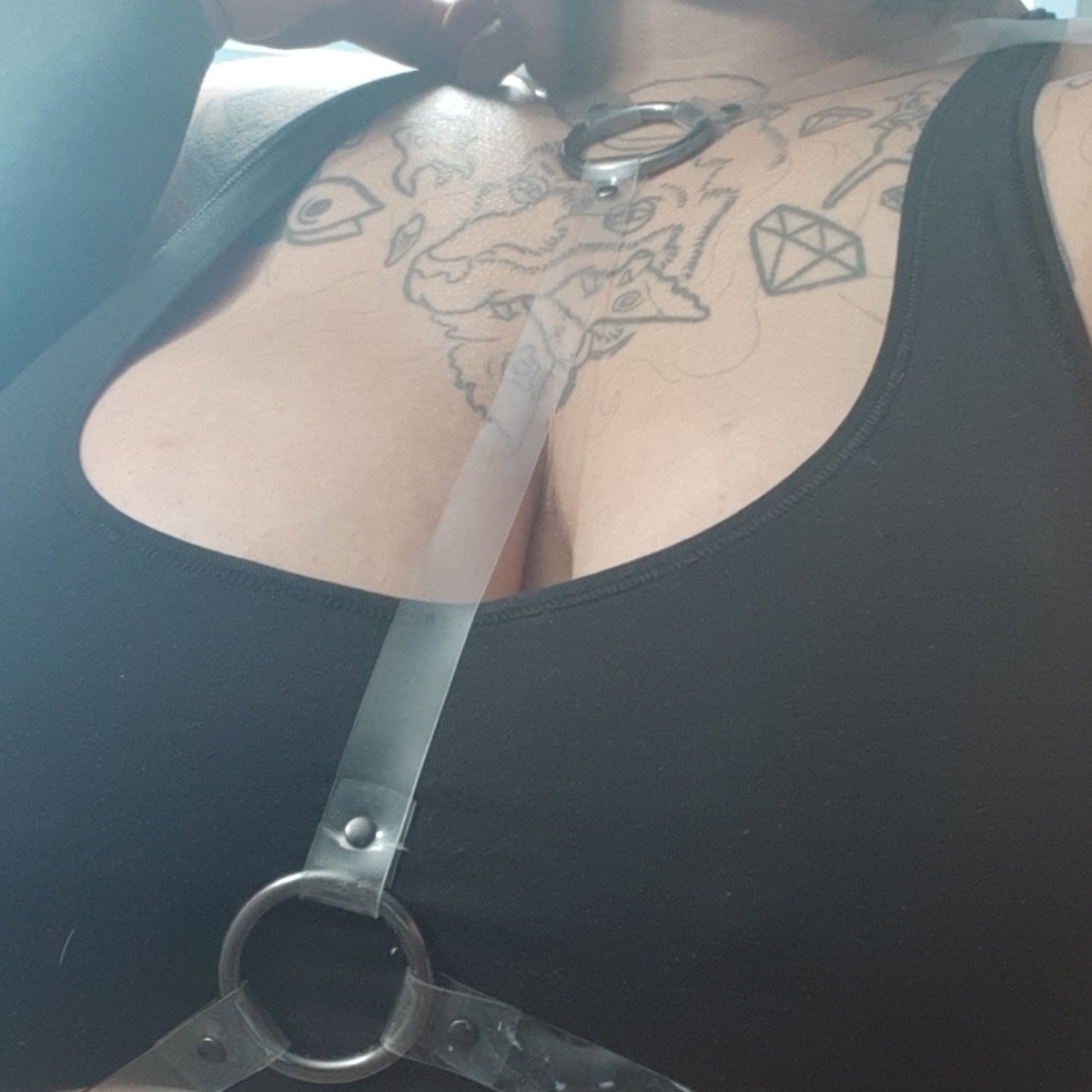 Transparent PVC harness